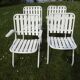 Vintage garden chairs and armchairs H.E.M year 50/60