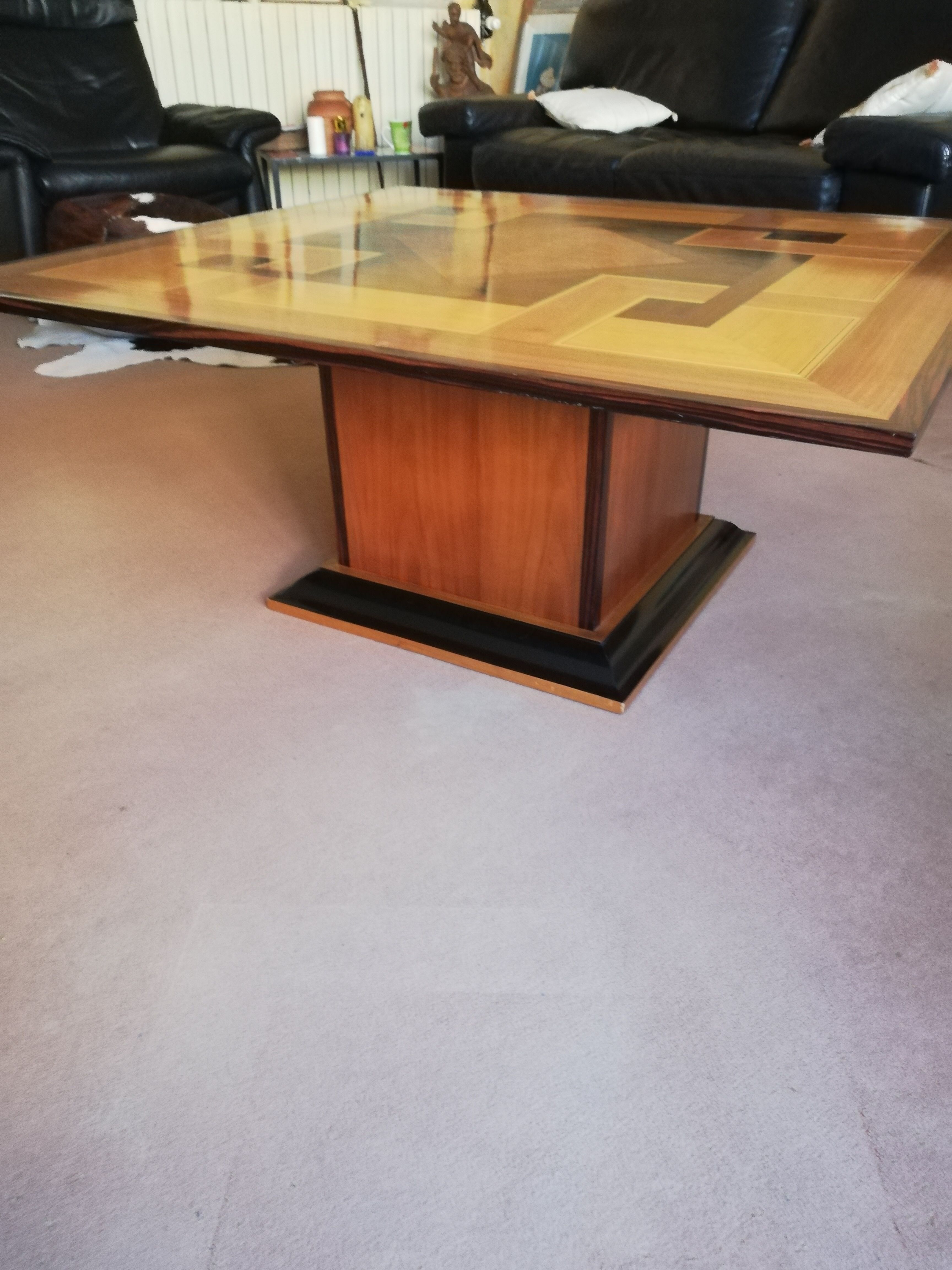 Branded vintage coffee table
