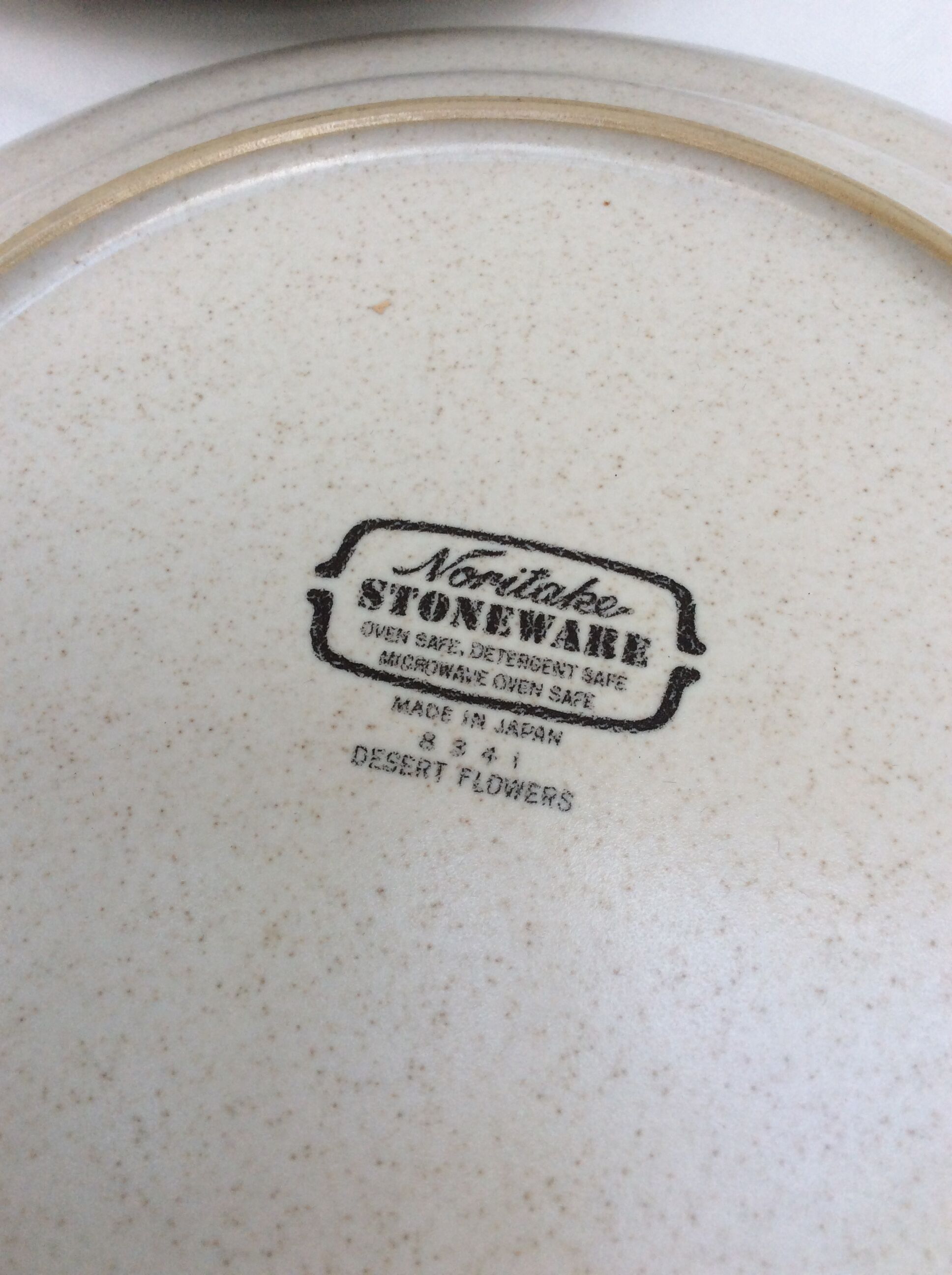 Six cereal bowls from the 1970s Japanese noritake manufacture dimension: diameter -14cm- H-3.5cm