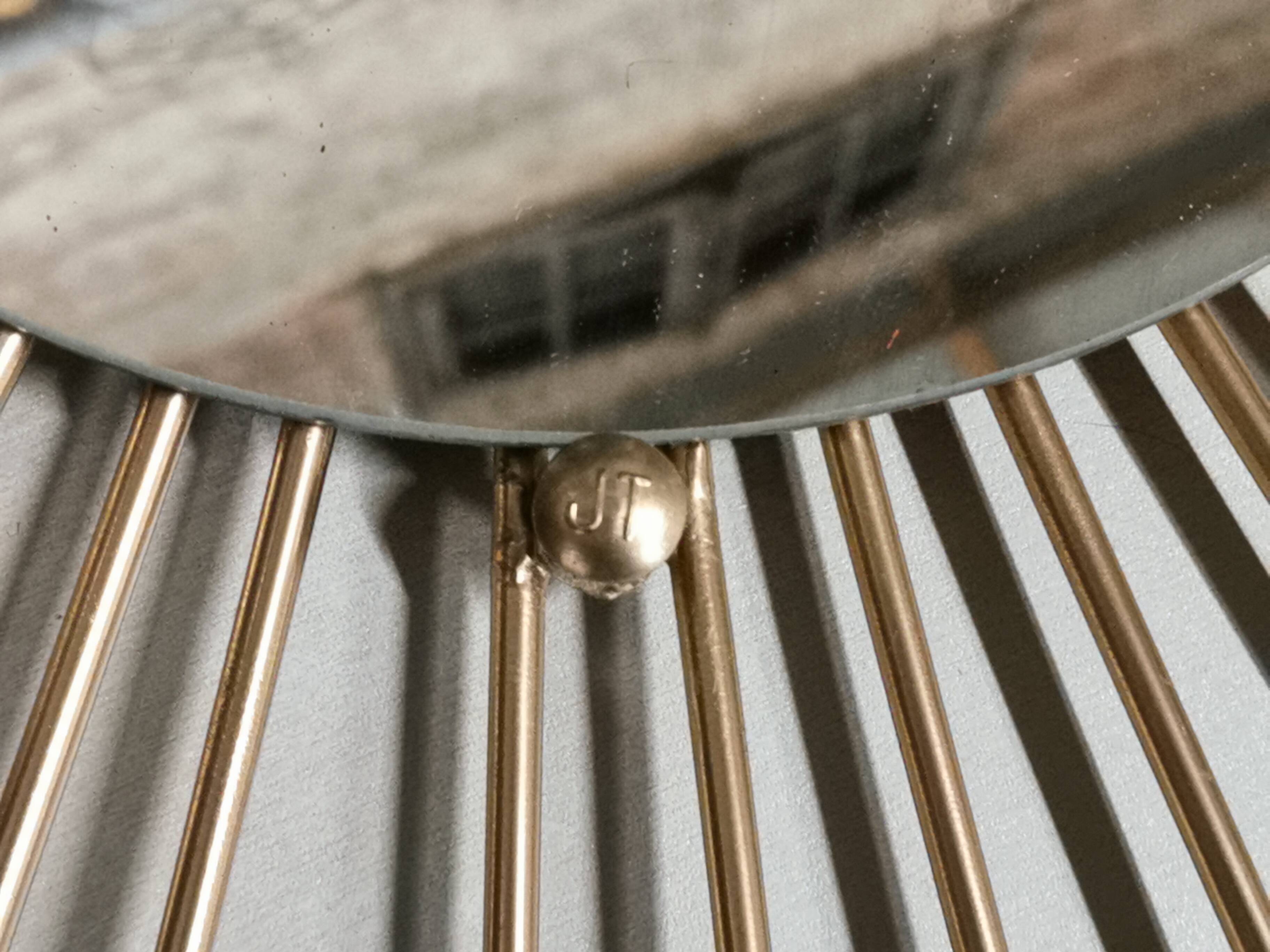 Vintage 50's sun mirror