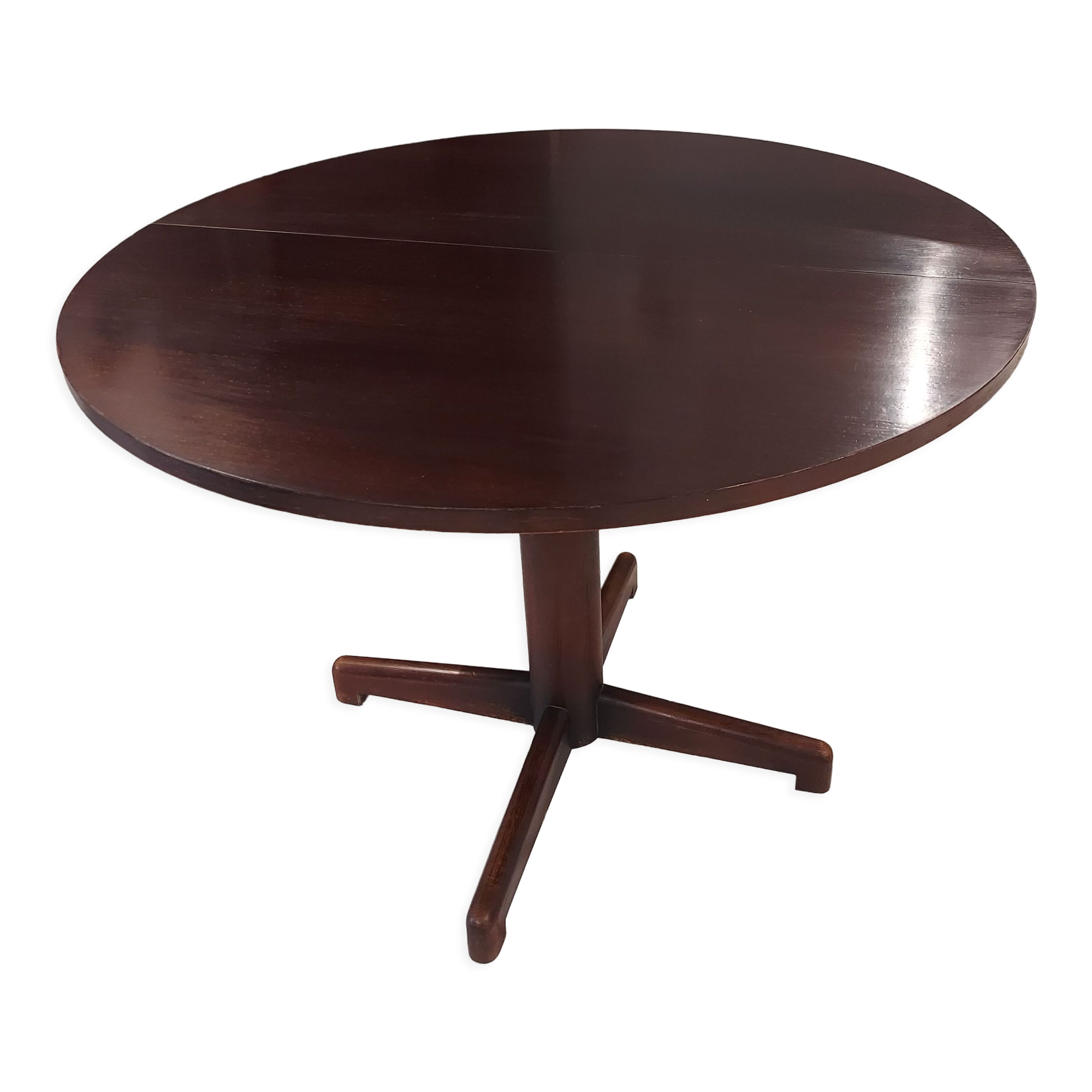 Vintage Scandinavian teak lifting coffee table 1970s