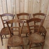 Série 5 chaises bistrot Luterma