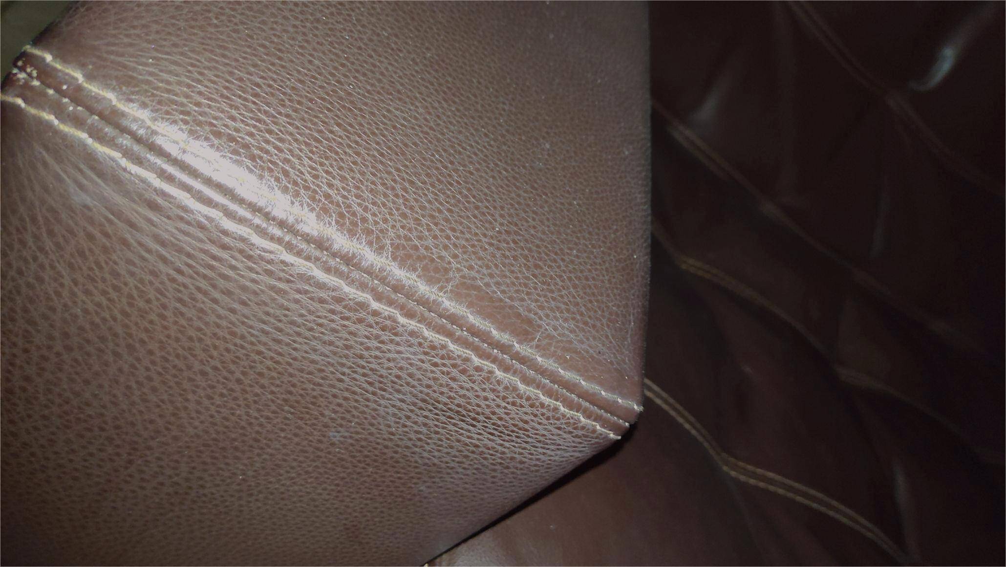 Leather lounge set – Steiner Paris – aluminium base – 1970s/1980s