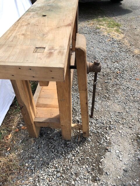 Former handyman's workbench