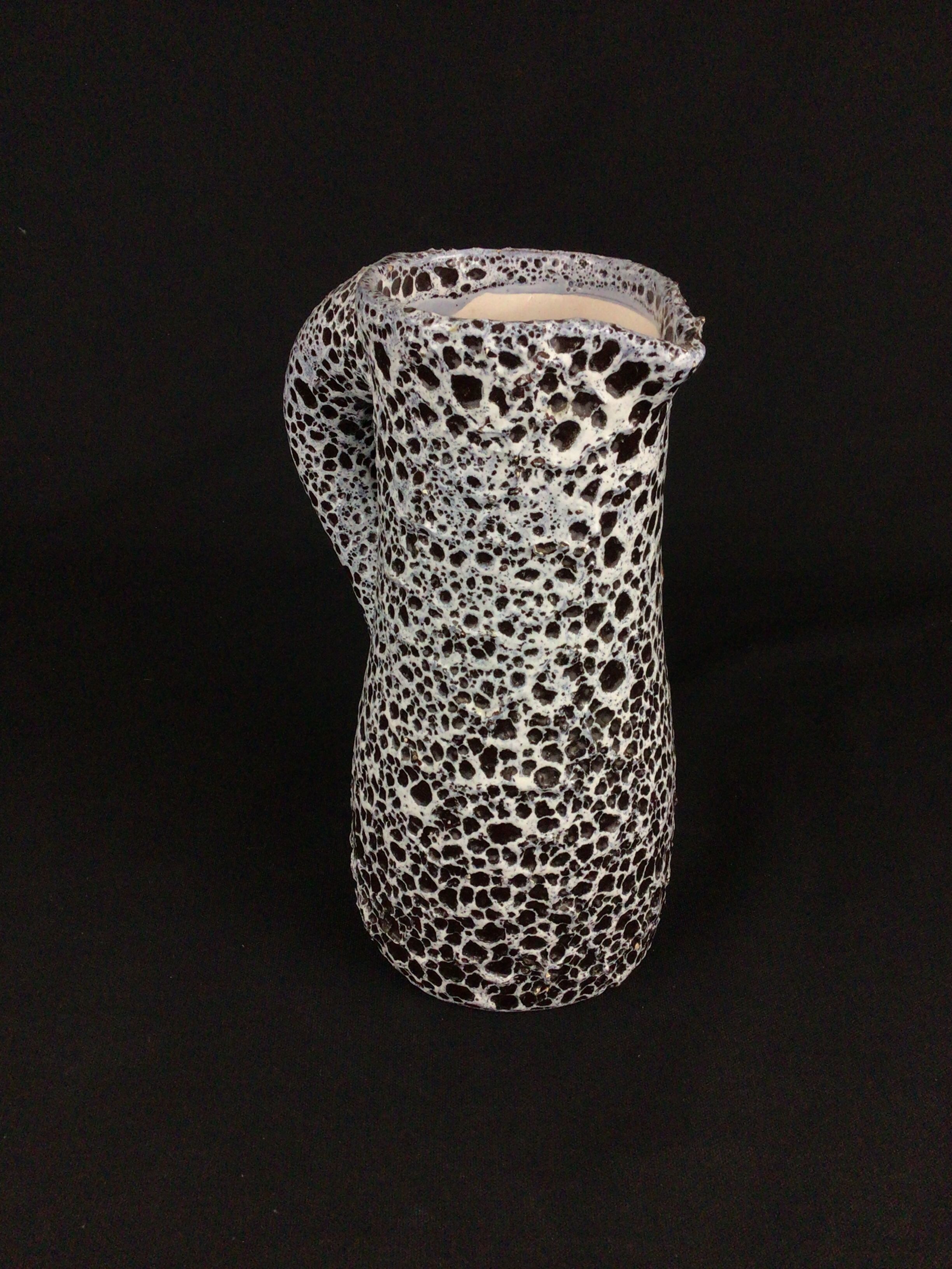 Pitcher ceramic vase Vallauris Le Vaucour
