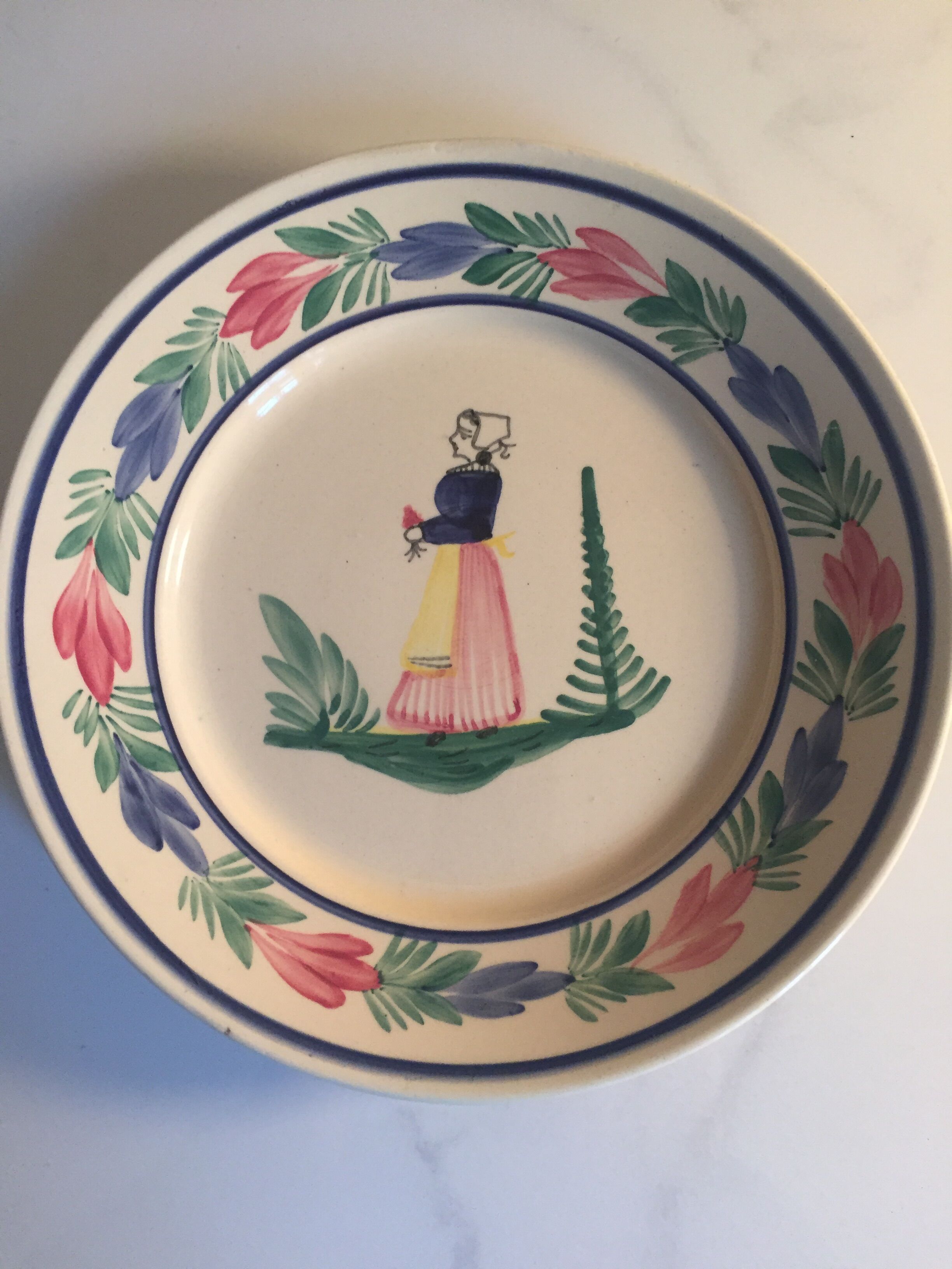 Henriot Breton Plate