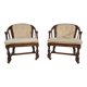 2 x armchairs Drexel Heritage Furnishings Inc. USA By Shirley Bracket.