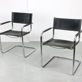 Vintage Bauhaus Cantilever S34 Leather Chair
