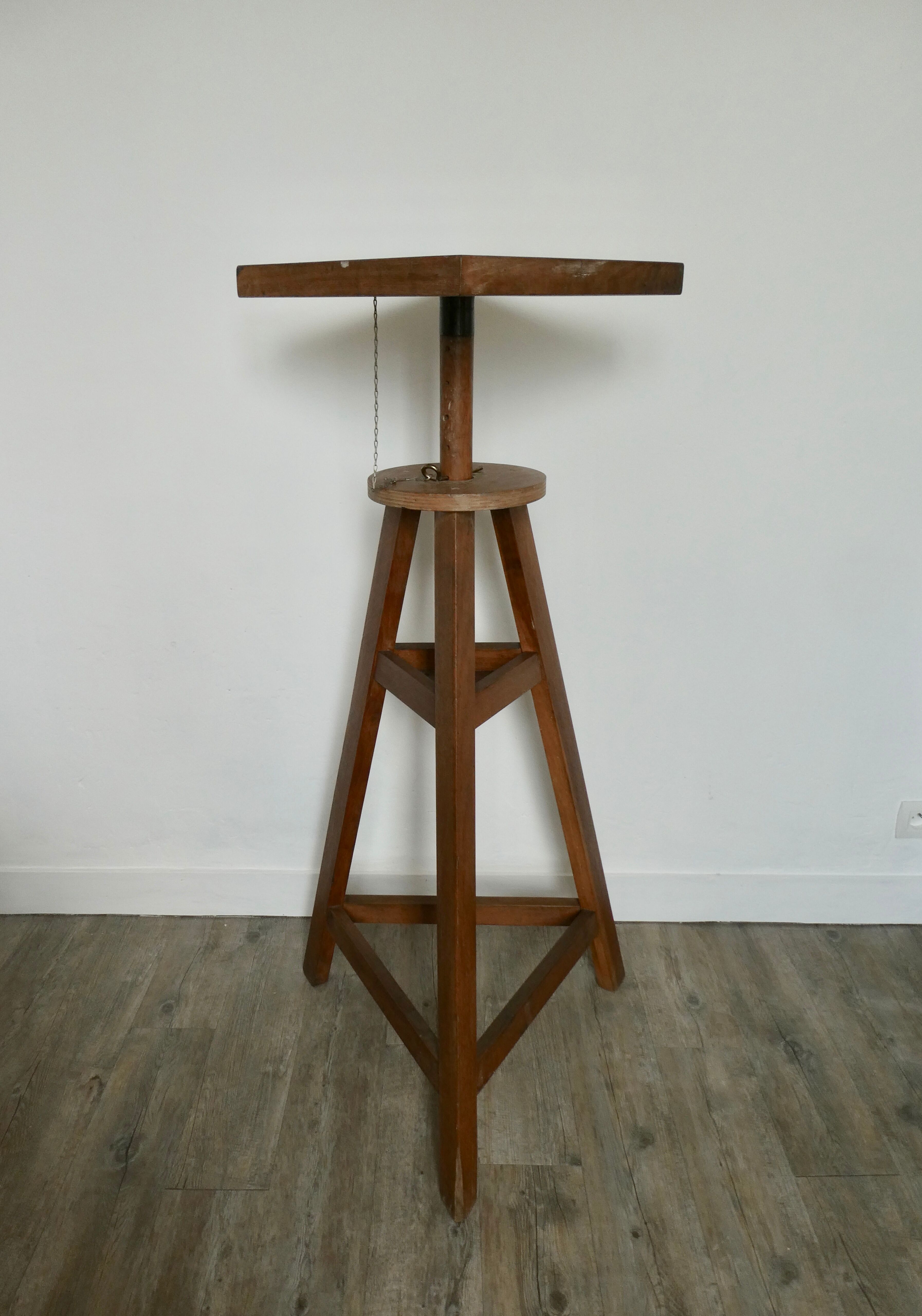 Oak sculptor's saddle, 1950s