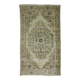 Tapis Oushak Vintage – Vert Pastel & Motifs Classiques, 167 x 276 cm