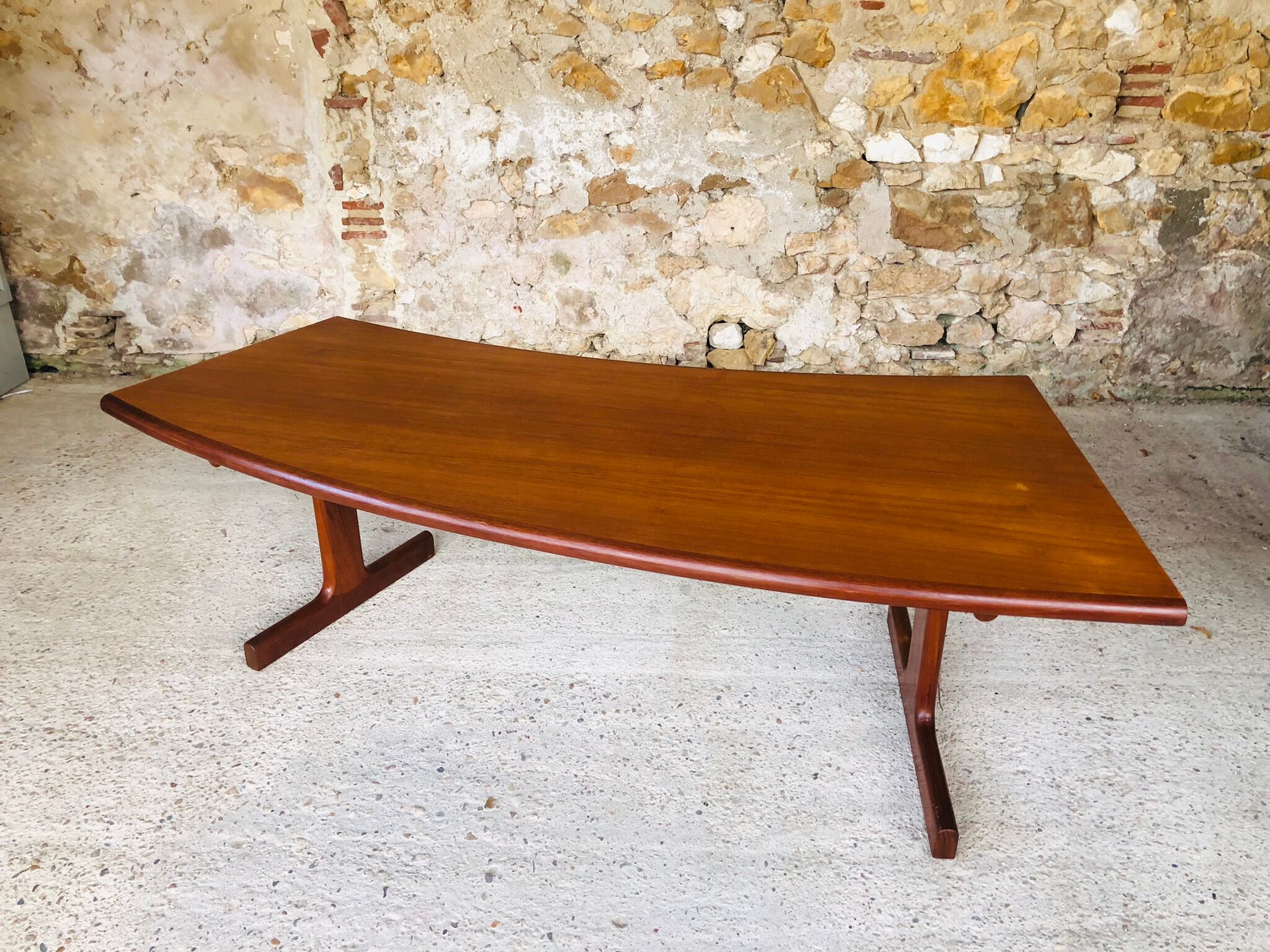 Danish teak coffee table, Johannes Andersen for CFC Silkeborg, Circa 60's