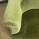 Pair of green toad armchairs