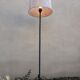 Floor lamp wrought iron ironwork art 60s