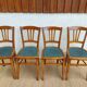 4 chaises bois Mado, bistrot