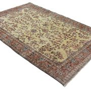 Anatolian handmade vintage rug 282 cm x 193 cm
