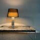 Brutalist Aluminium Table Lamp by Willy Luyckx for Aluclair. Belgium, 1960s