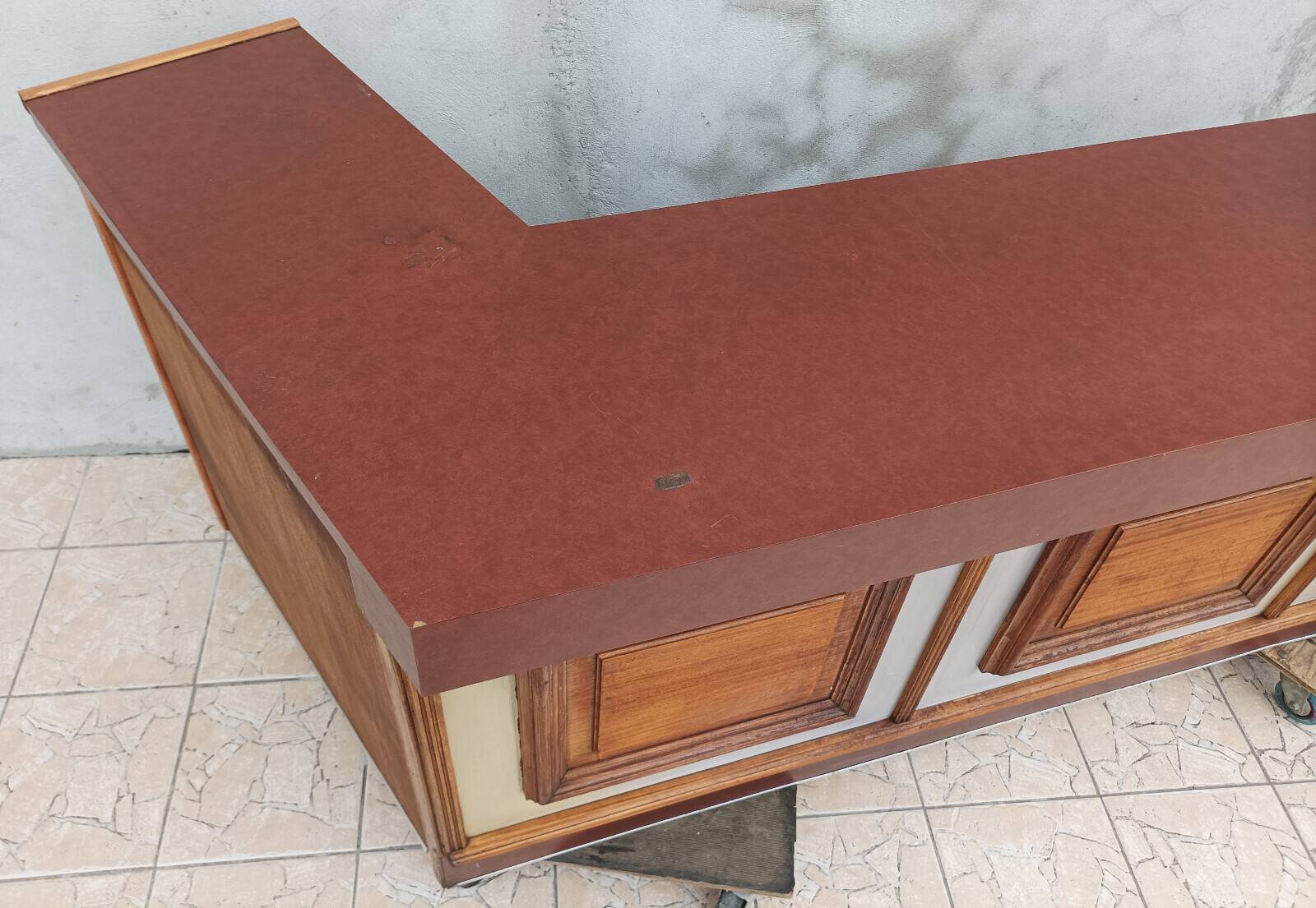 Vintage trade counter bar furniture