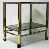 Vintage brass trolley, 1970s