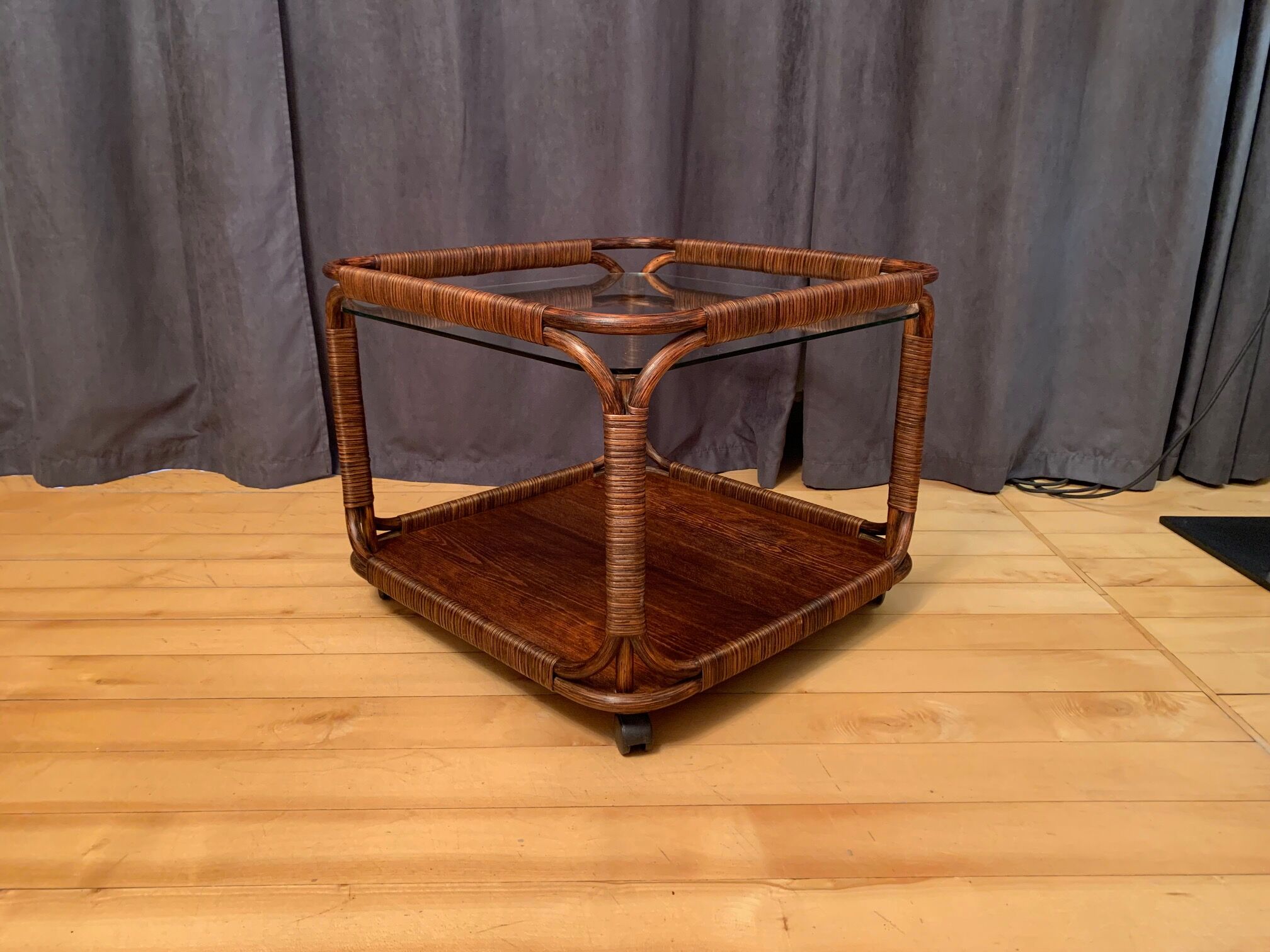 Mobile coffee table, Italy, 1970s