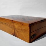 Cedar marquetry box