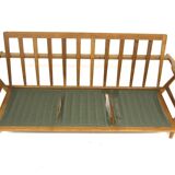 Scandinavian 3-seater sofa "Cigar chair GE 240" Hans J. Wegner, Denmark, 1960