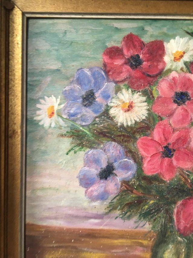 Painting still life in oil