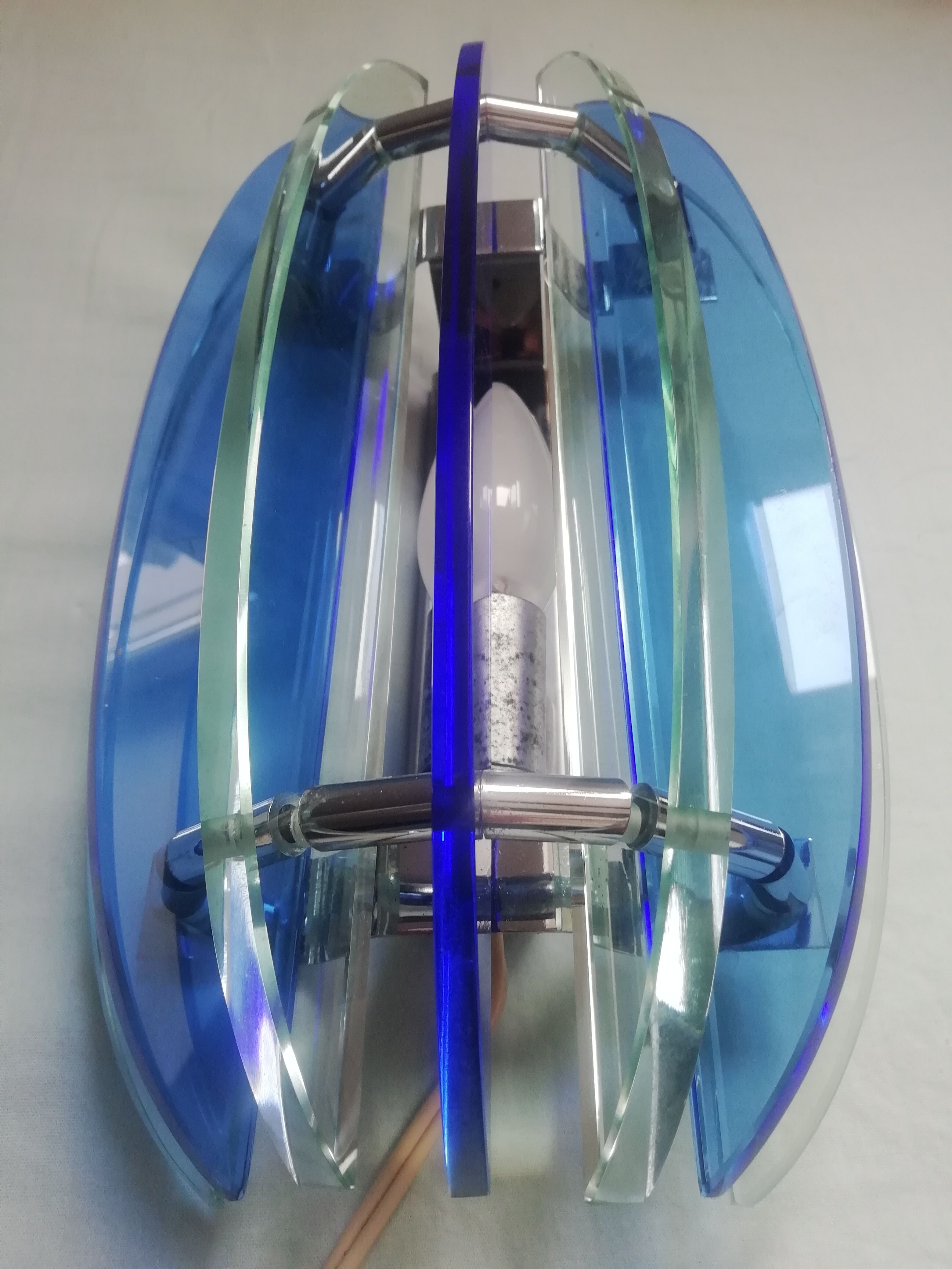 Pair of Veca Fontana Arte wall lights