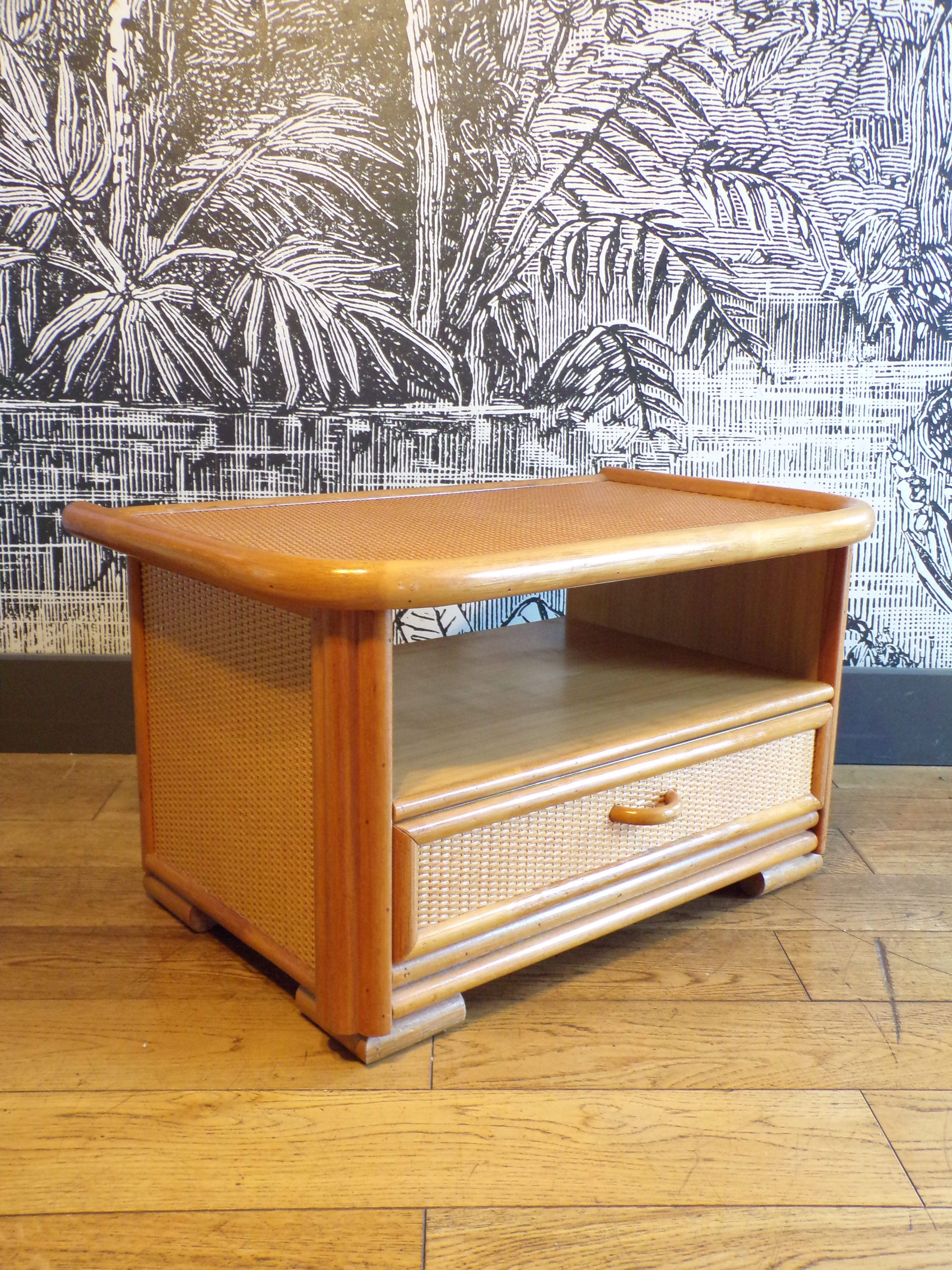 Vintage rattan furniture