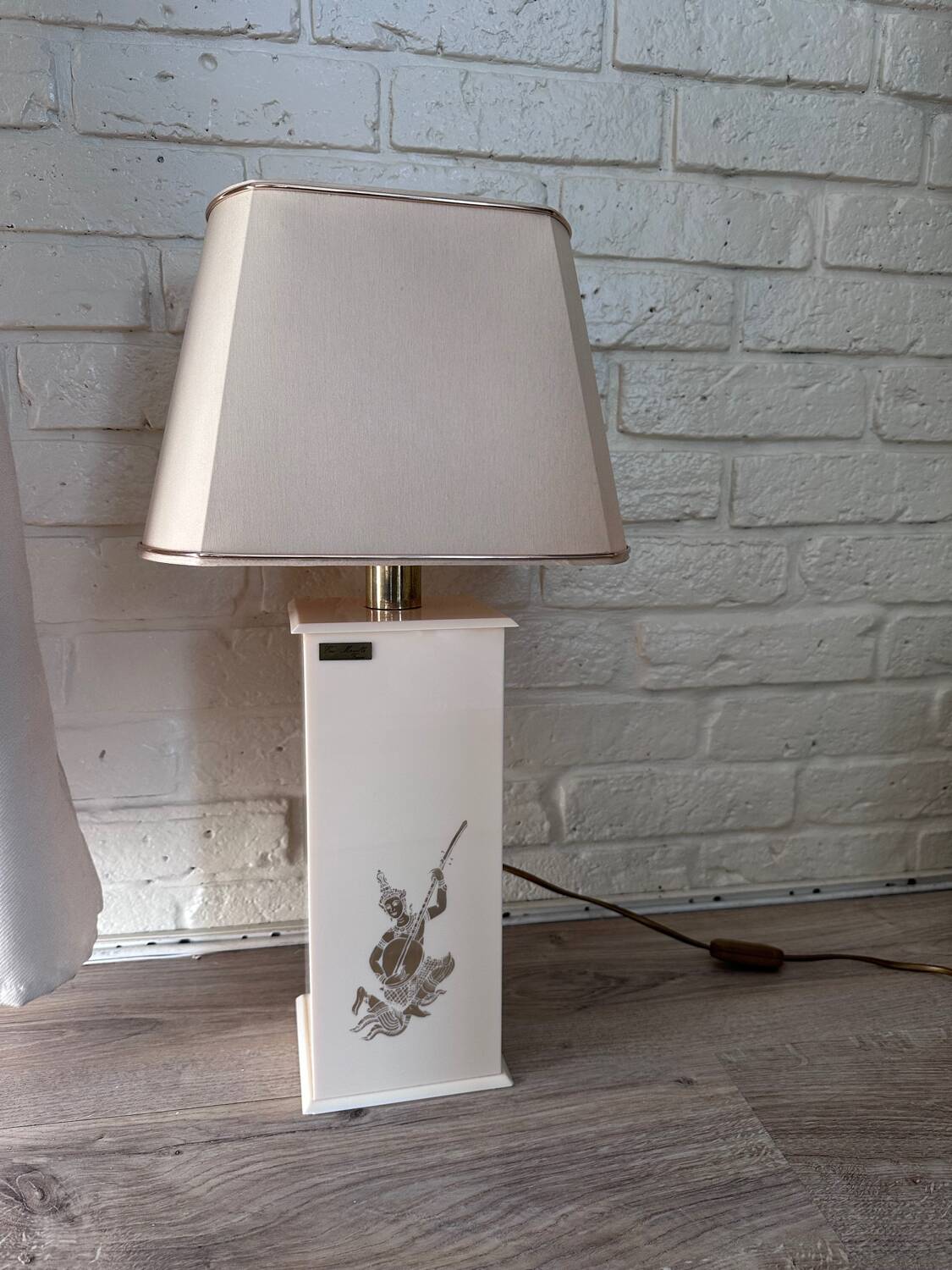 Vintage design lamp by Eric Maville, made in France in the 1970s.