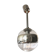 Mirror effect hanging lamp Peill & Putzler design from the 70s