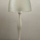 Vintage IKEA lamp in frosted glass and metal