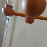 Vintage Ikea pine chandelier