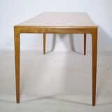 Beech Side Table by Hartmut Lohmeyer for Wilkhahn, 1960s