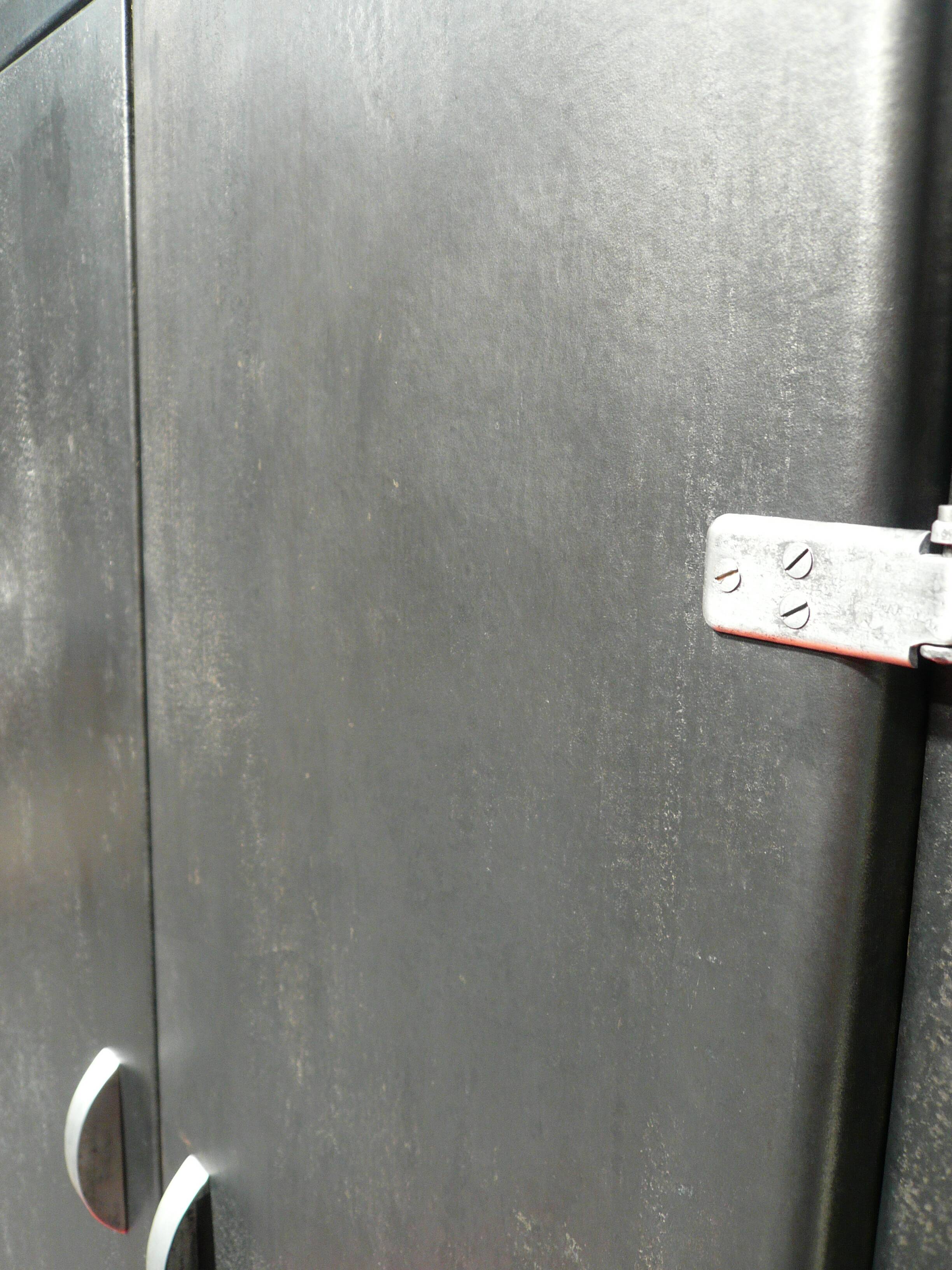 Old metal cabinet / 1950s / industrial