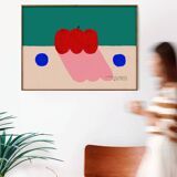 The shadow of the afternoon - wall poster 70x50cm
