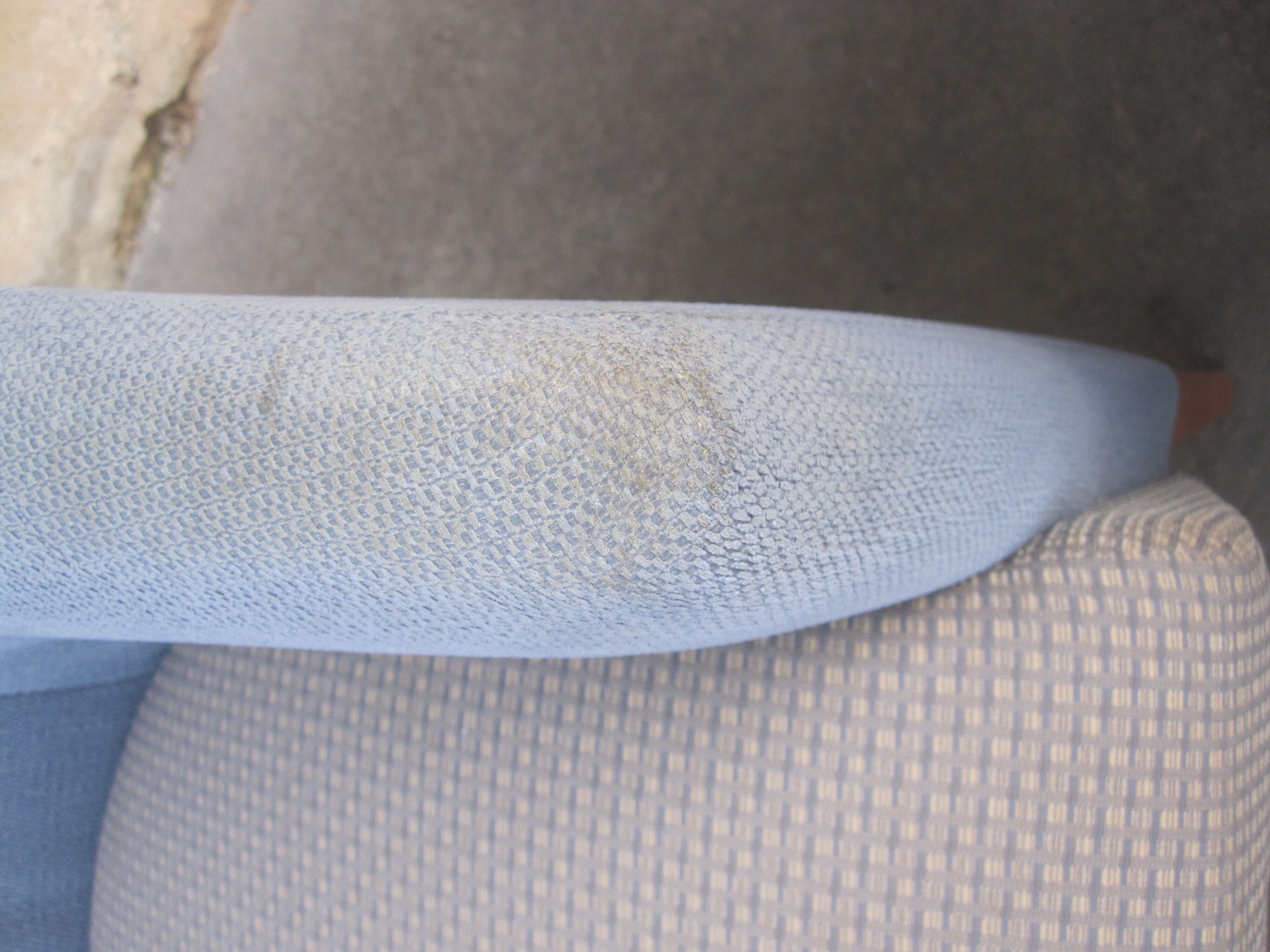 Pair of club style armchairs