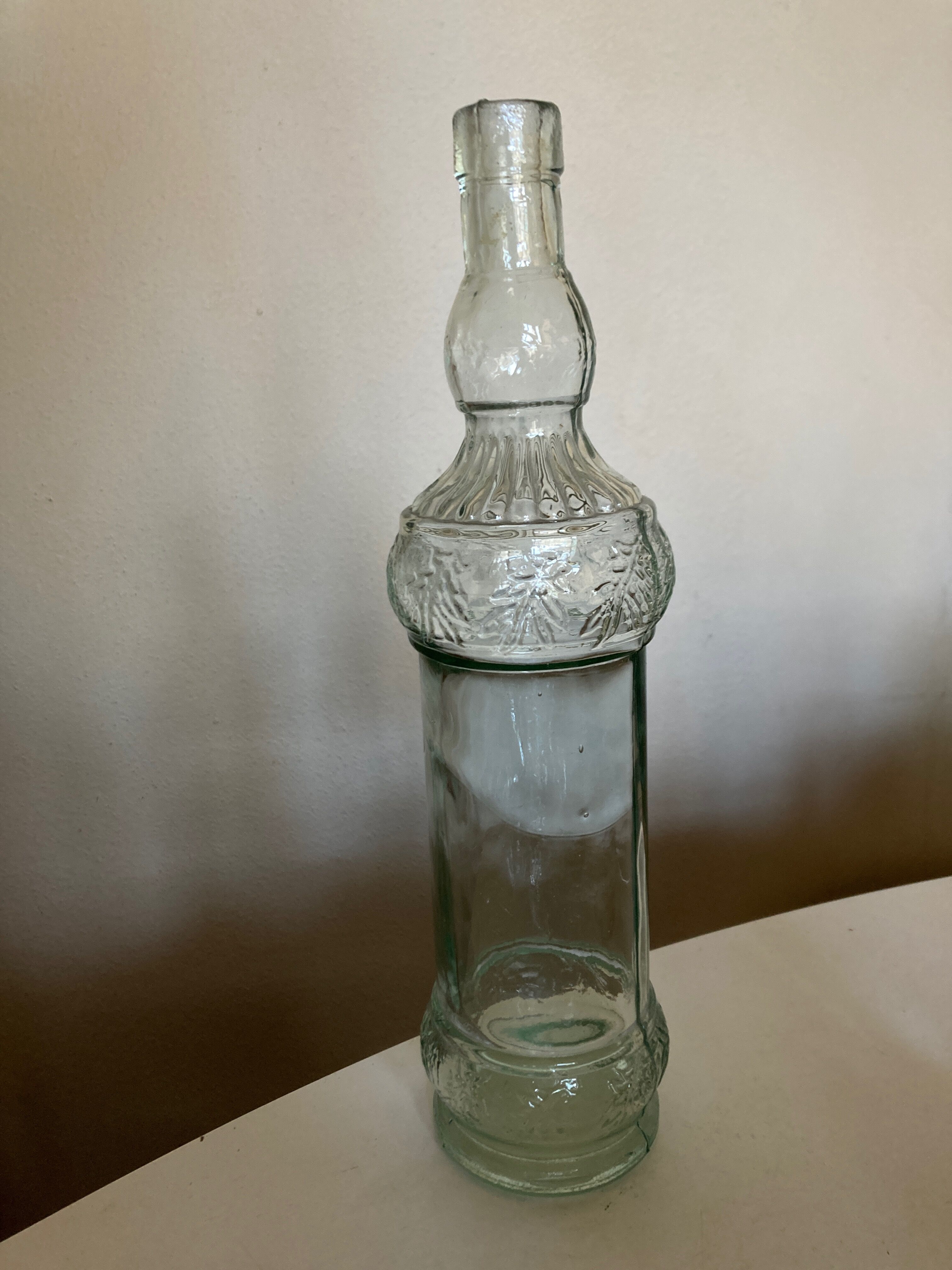 Product Pop Up Christmas 22 Pressed glass bottle 1960