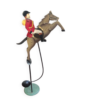 Articulated mobile rider