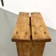 Solid pine stool