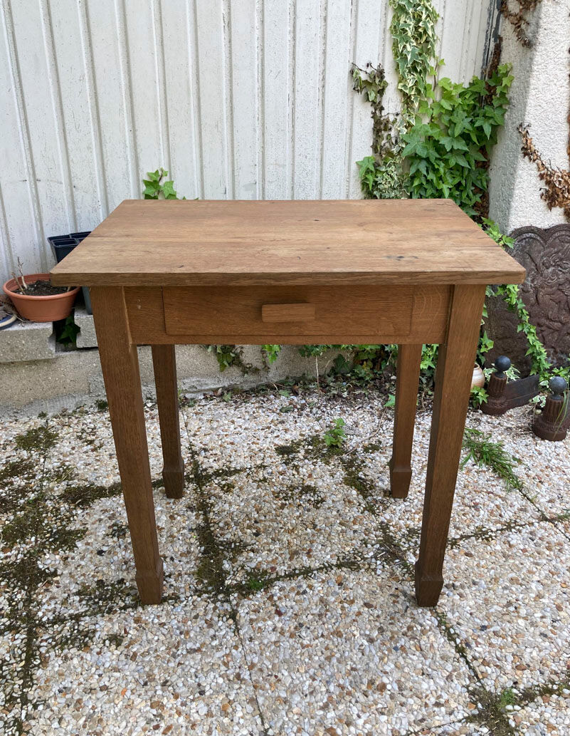 Vintage solid wood desk