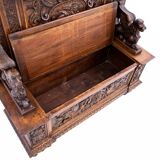 Renaissance style chest, France, circa 1870.