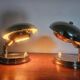 Pair of Very Rare Bauhaus Chrome Table Lamps, Art Deco, Franta Anyz, 1930s