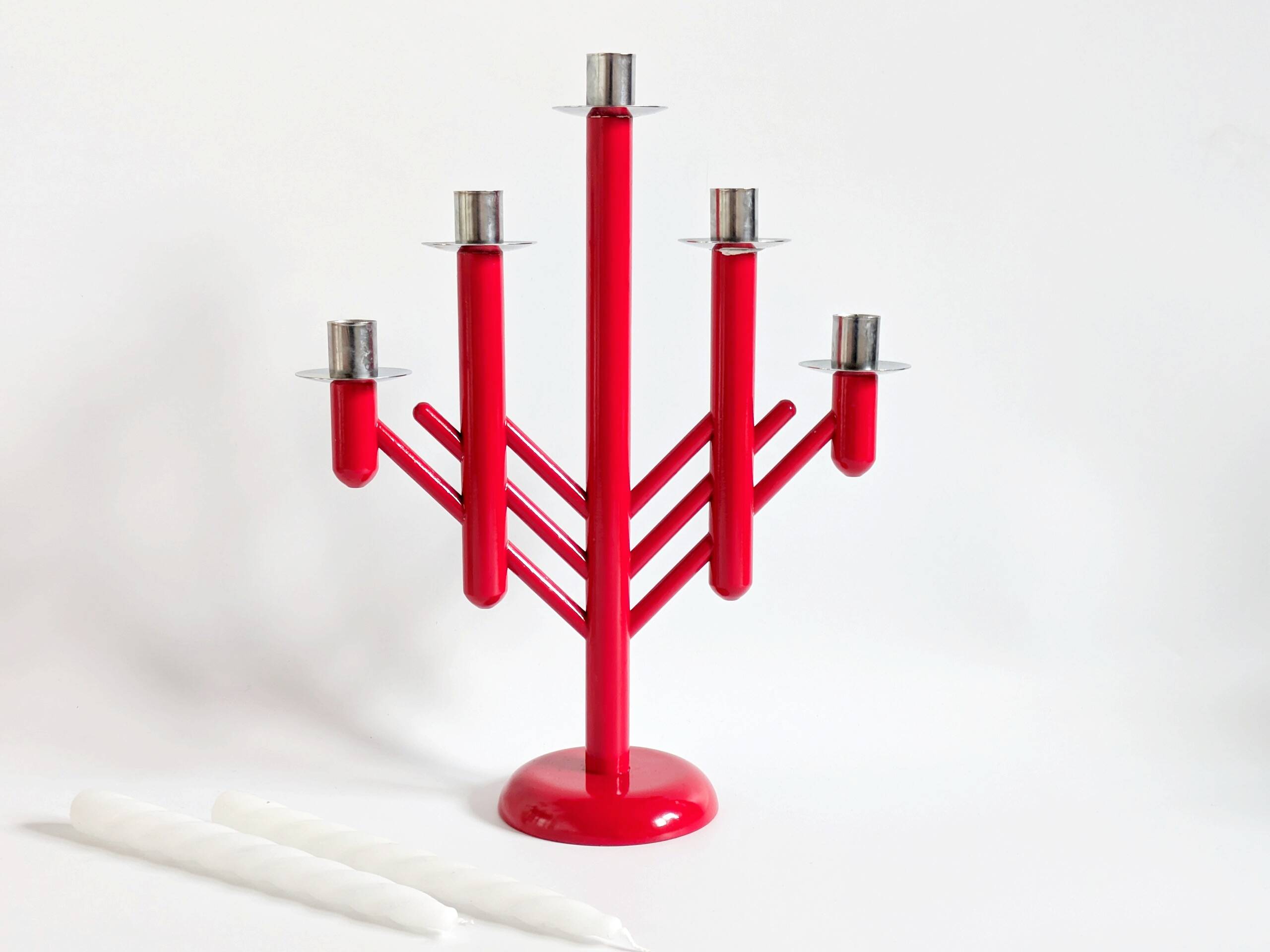 “Rapsodia” Aarikka Finland candlestick, 1980s