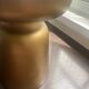 Table d'Appoint Top Granit Effet Bronze