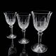 Service de 27 verres en cristal de Saint-Louis — Modèle Trianon