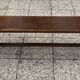 Solid oak farmhouse bench 180cm for rustic farmhouse table 1950