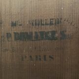 Armoire de notaire en chêne brut massif, 1920