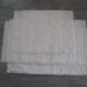 14 antique embroidered, monogrammed tea towels