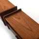 Danish Wall Mounted Nightstands in Teak 1960s