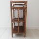 Etagère en rotin vintage